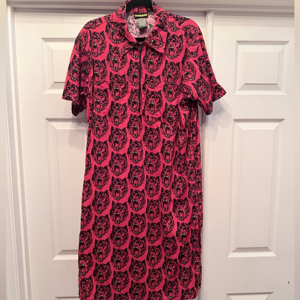 Nooworks Red & Black Wolverine Work Dress (Highly Sought After)